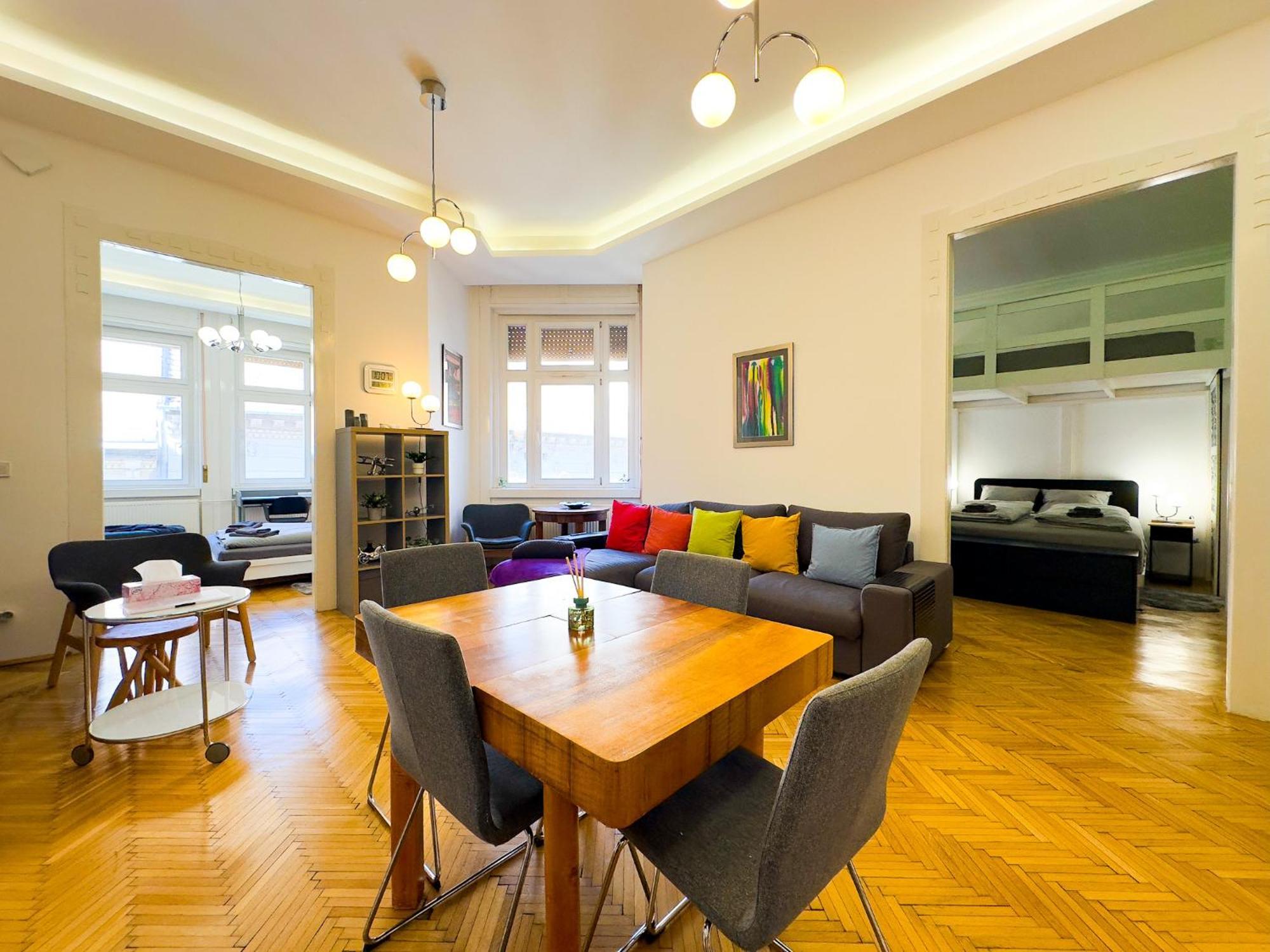 Spacious 4Br Oasis In Central Budapest - Bp Sky Exteriér fotografie