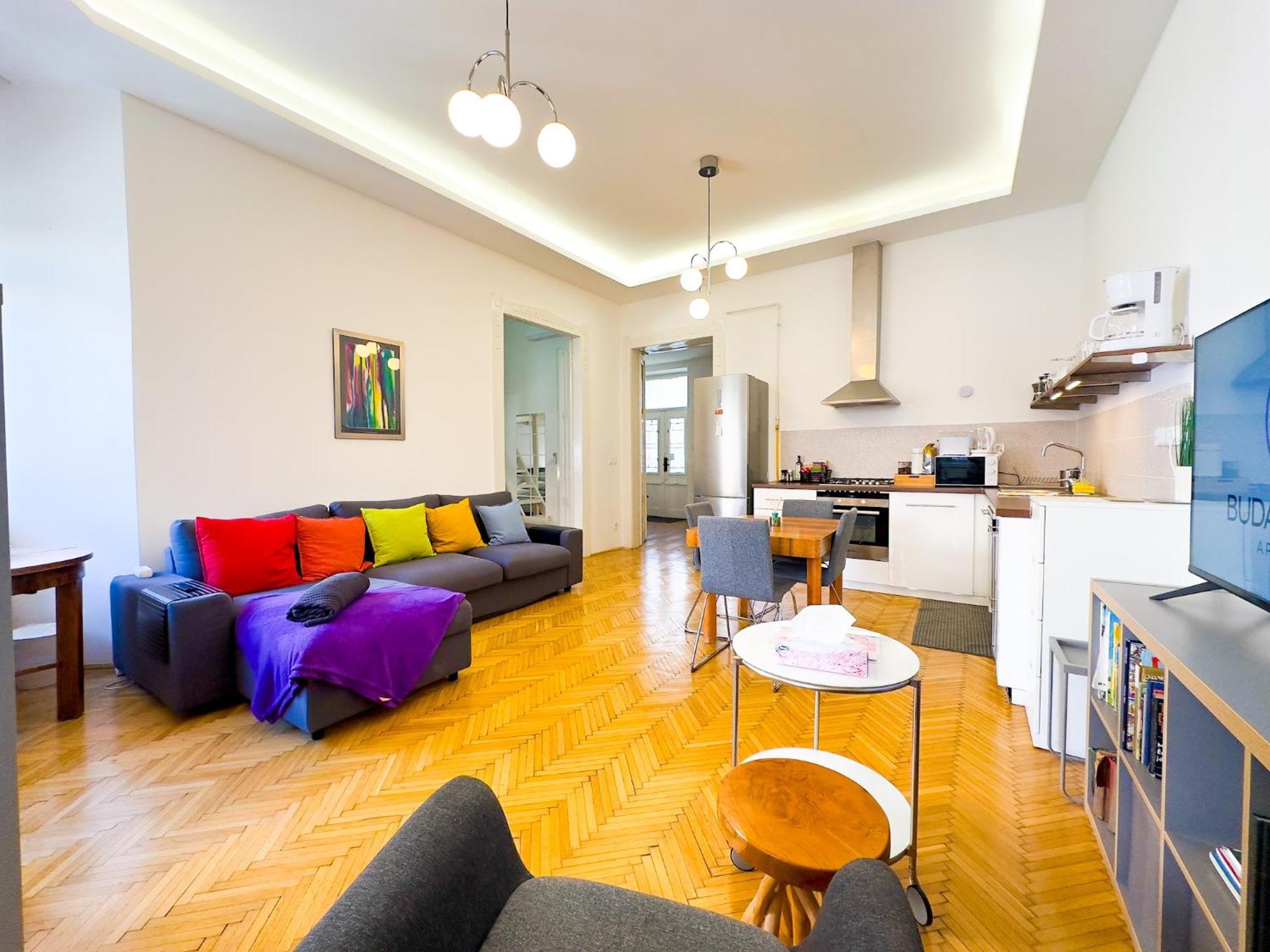 Spacious 4Br Oasis In Central Budapest - Bp Sky Exteriér fotografie