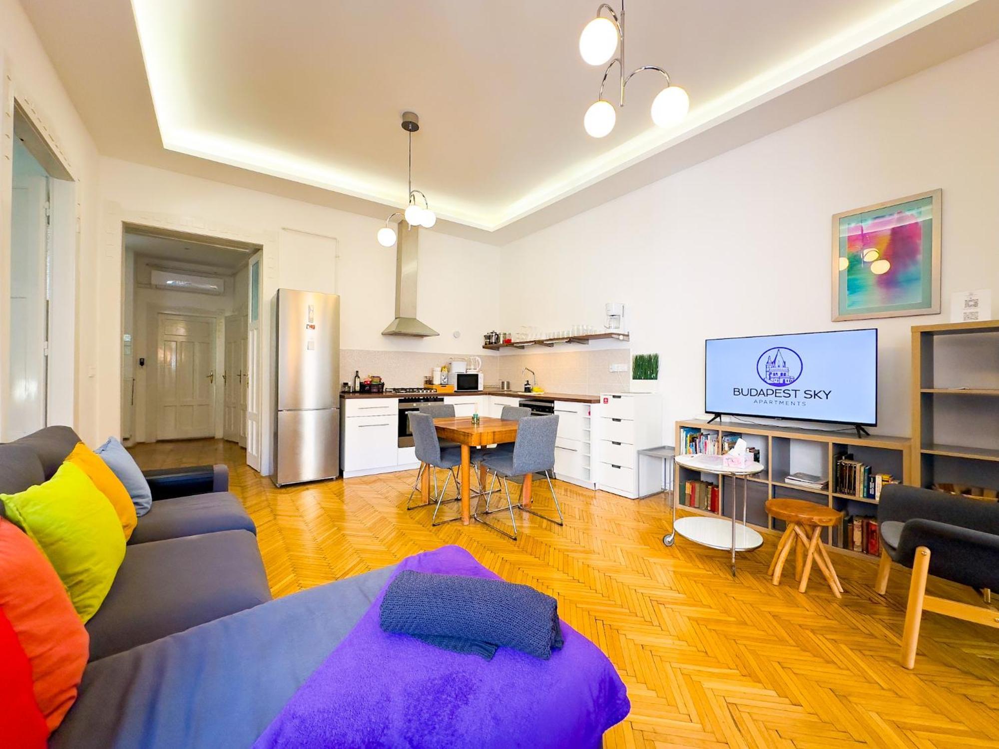 Spacious 4Br Oasis In Central Budapest - Bp Sky Exteriér fotografie
